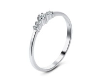 CZ Silver Ring NSR-2412